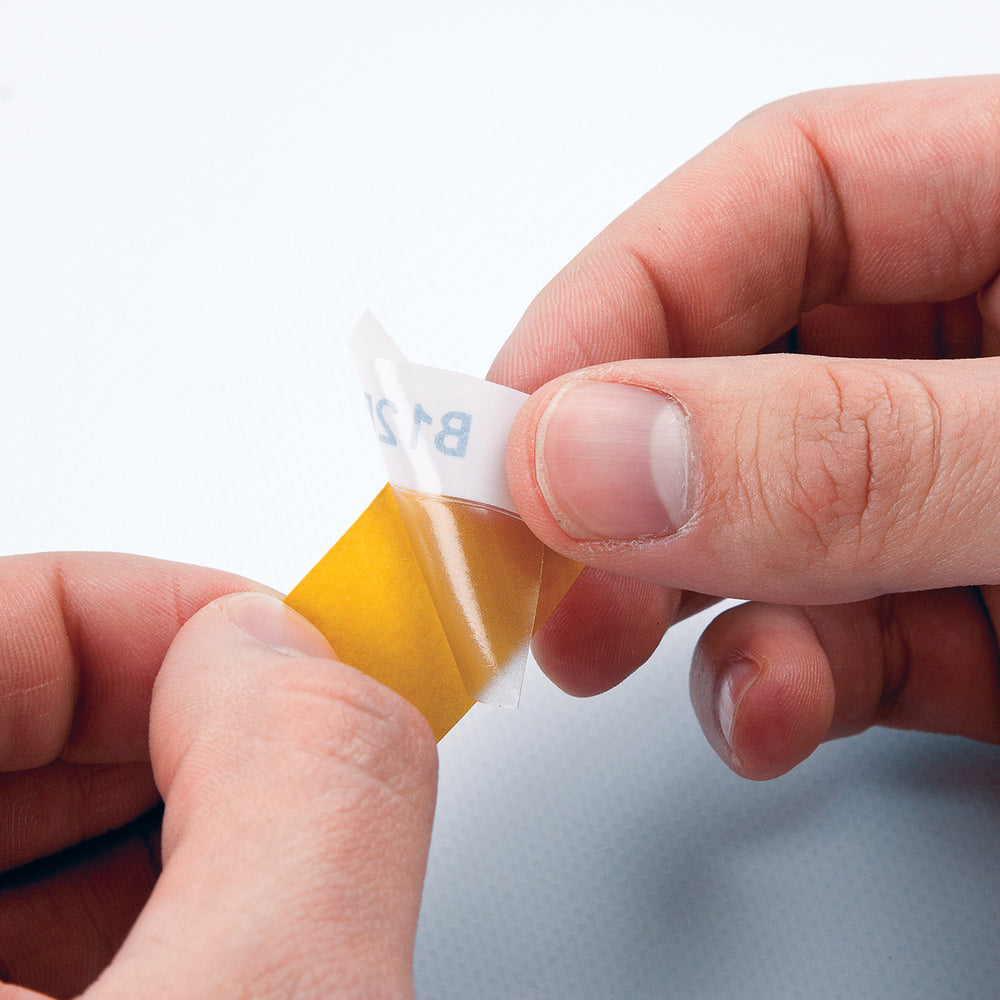 Brady M211 Selbstlaminierende Kabelbeschriftung 25.4mm Schwarz Weiß - 110928