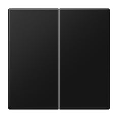 KNX LS990 Serie Doppel-Schalter Schwarz Graphit - LS102SWM