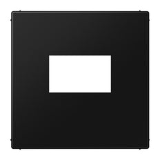 Jung LS990 USB Steckdose Abdeckung Platte Graphit Schwarz - LS1969USBSWM