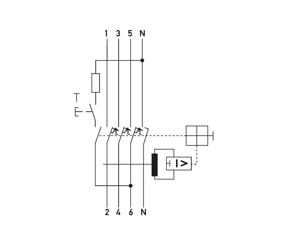 Doepke Typ A RcbO 16A 30mA 3P+N Sicherungsautomat - 09945104