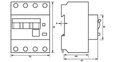 Doepke Typ A Rcbo 16A 300Ma 3P+N Sicherungsautomat - 09945114