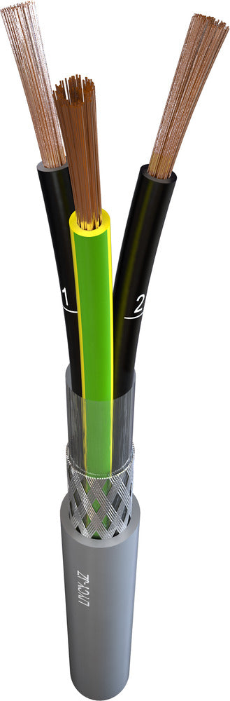 TKF LIYCY Geflochtener Steuerkabel 4G 0.75mm² - 167753 [10 Meter]