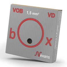 Nexans H07V-U Eca Installationskabel 1.5mm Grau 100m - 10564809 [100 Stück]