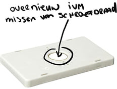 ABB 3611 Junction Box Befestigung Abdeckung Mit M4 Bushings - 1SPA007160F9180 [2 Stück]