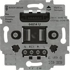 ABB Busch FlexTronics Einzel E Kontaktbehaftete Sockel - 2CKA006800A3047