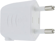 Euro Stromstecker 2.5A Seitenanschluss Weiß - 177092004 [10 Stück]