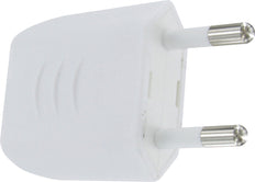 Euro Stromstecker 2.5A Weiß - 177013009 [10 Stück]