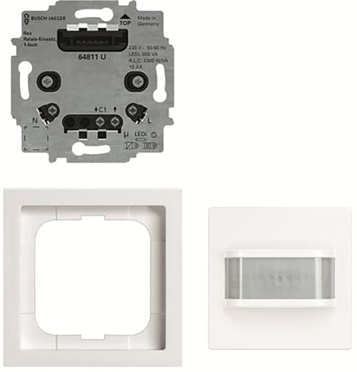 ABB Busch Bewegungsmelder 180 Flex Komfort Set Zukunft - 2CKA006800A2987