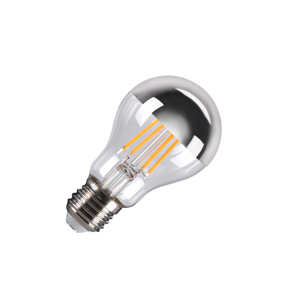 Slv A60 Chrom Spiegelkopf Led E27 7.5W 2700K - 1005305