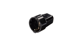 MK Professionelle Duroplast Kupplungsstecker Mit Erdung Schwarz - 634/SW [5 Stück]