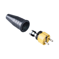Industrieller Schwerlast Gummi Stromstecker 16A 250V IP44 - 108867