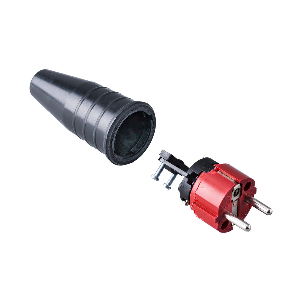 Schwerlast Industrieller Gummi Stromstecker 16A 250V - 108866