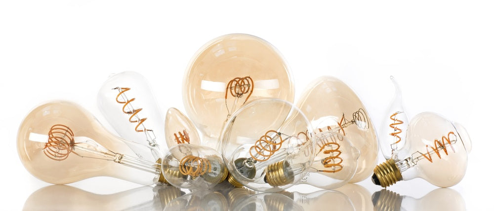 Bailey Spiraled LED Filament A60 E27 3.2W Dimmable Bulb - 145009
