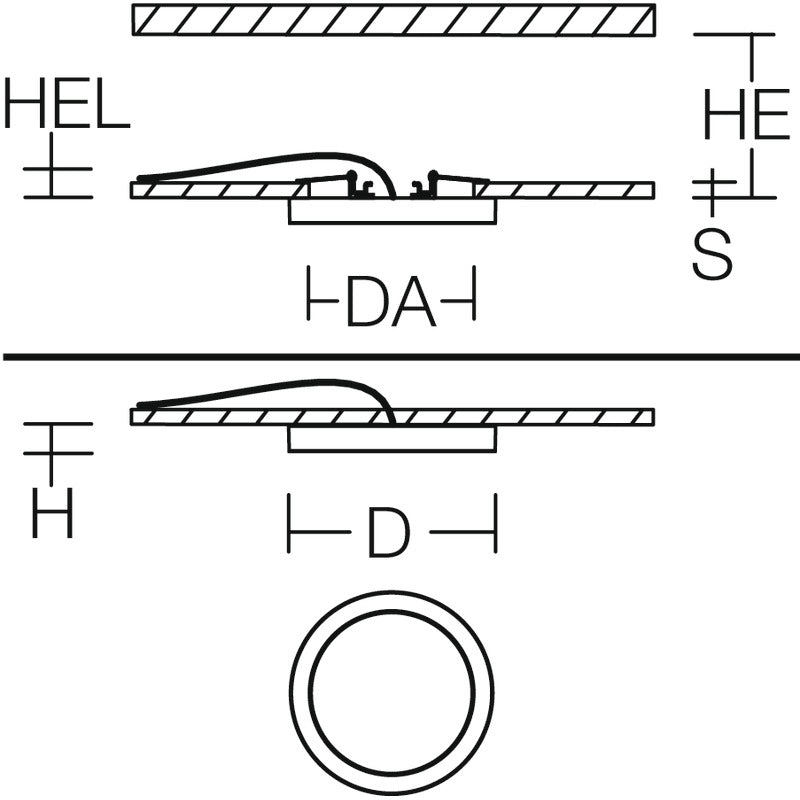 Rzb Trixy Runde Led Multicolor Einbauleuchte 14-22W - 901718.002