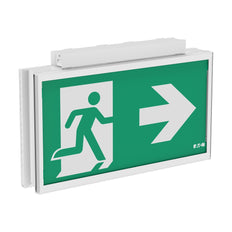 Eaton FlexiTech Doppelte LED Notausgangsbeleuchtung IP65 30m - FT3EC4IUCGL18IP