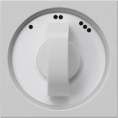 Gira System 55 Drei Stufen Drehschalter Abdeckung Grau Matt - 0665015
