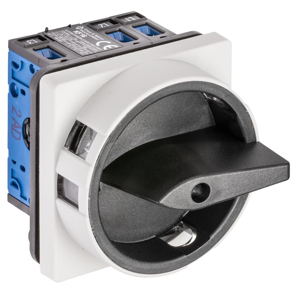 Kraus Naimer 16A 4-poliger Panelmontage Hauptschalter IP66 - 70020055