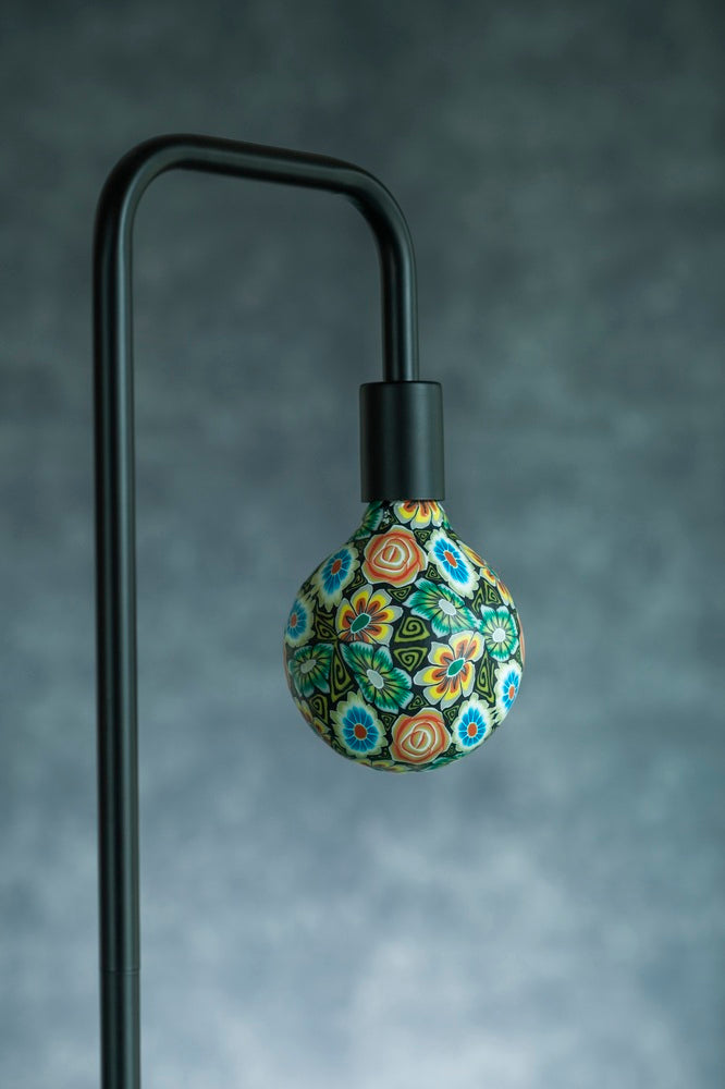 Bailey Led Farb Globe G125 Blume Dunkel Dimmbar 7W E27 - 145232