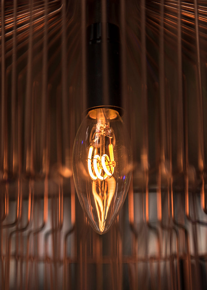 Bailey Spiraled Estelle C35 E14 Led Kerze 2.2W Dimmbar - 145007
