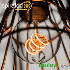 Bailey Spiralförmige LED-Filament A60 E27 3.2W Dimmbare Glühbirne - 145009