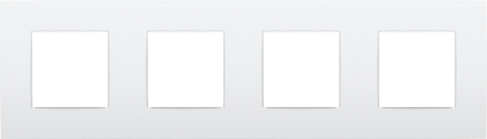 Niko Intense Lunar Weiß 4-Wege Gesichtsplatte 71mm - 131-76400