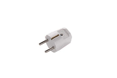 Martin Kaiser Pro F-Type Erdungsstecker 250V 16A Weiß - 614/KWS [10 Stück]