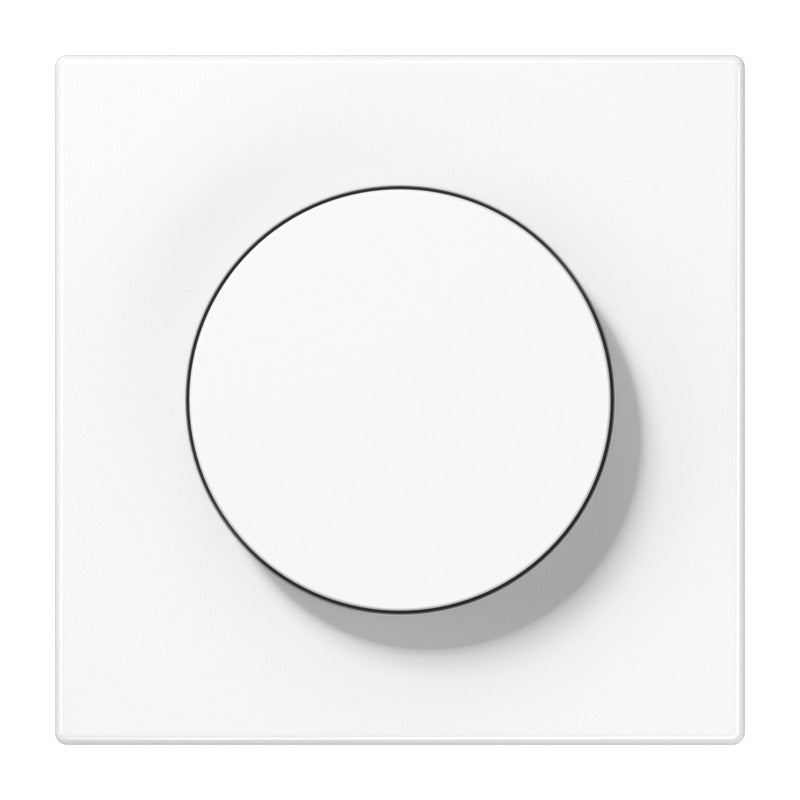 Jung LS Series Rotary Dimmer Cover In Alpine White - SPLS1740WW
