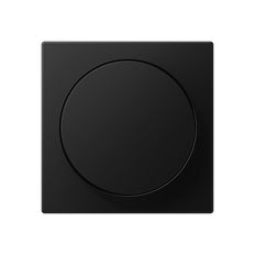 Jung A Serie Abdeckung Drehdimmer Matt Schwarz - A1740BFSWM