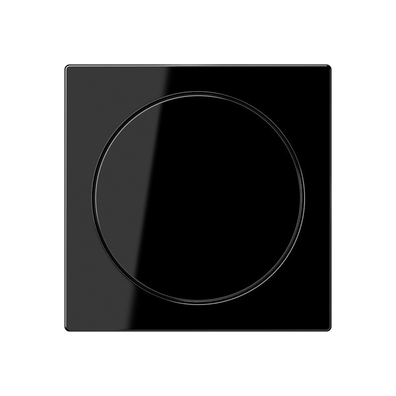 Jung A Reihe Abdeckung Drehdimmer Schwarz - A1740BFSW