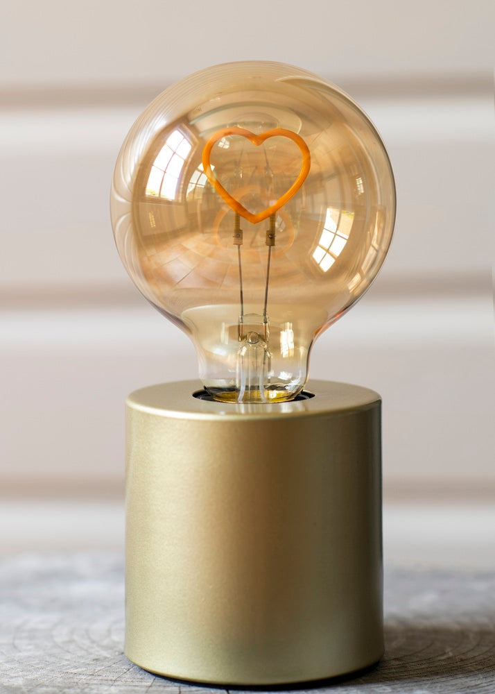 Bailey Led Herz Silhouette G95 E27 2W Gold - 145546