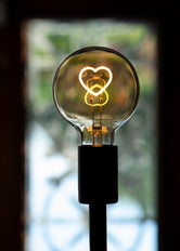 Bailey Led Herz Silhouette G95 E27 2W Gold - 145546