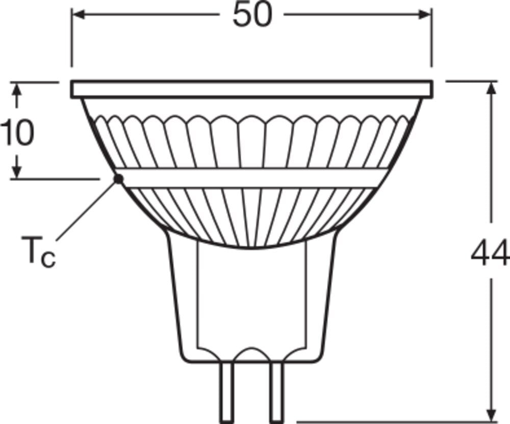 LEDVANCE Performance MR16 GU5.3 5W 930 Dimmable Spot - 4099854059711