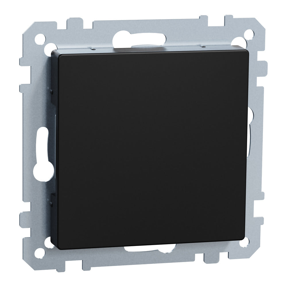 Schneider Electric M Serie Leere Abdeckung Platte Schwarz - MEG4075-0403