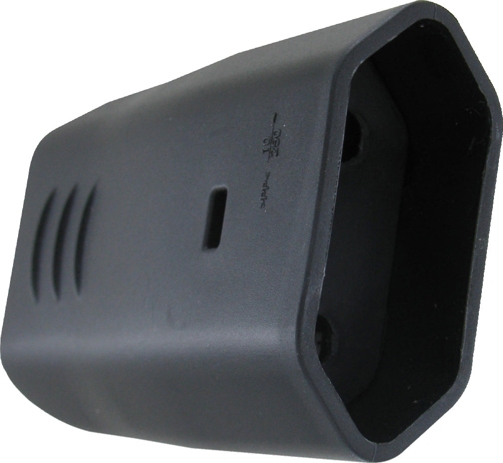 Euro Stromstecker 2.5A Schwarz - 187005001 [10 Stück]