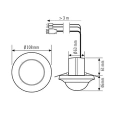 ESYLUX PD-C 360I/24 DUO DALI Deckenpräsenzmelder - EP10427374