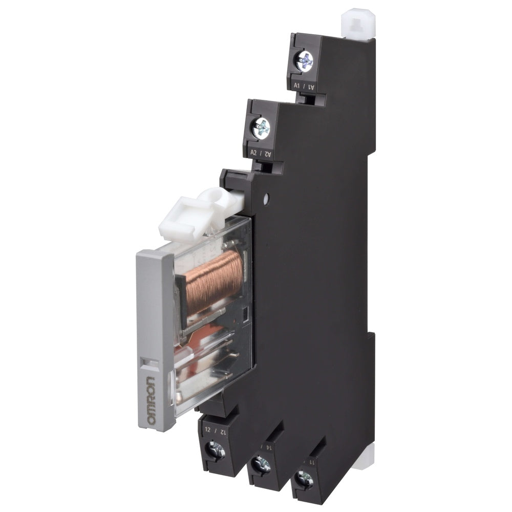 Omron 6Mm Slim Spdt Relais 24Vdc 6A Mit Sockel - G2Rv8226C