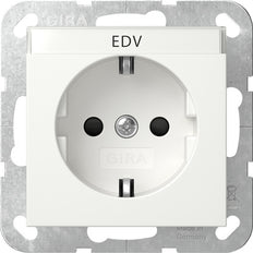 Gira System 55 Verbesserte Sicherheit SCHUKO Steckdose - 446203