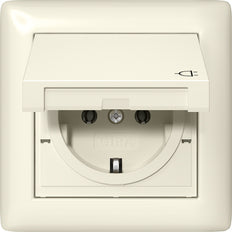 Gira Standard 55 IP44 Schuko Steckdose Mit Scharnierabdeckung - 415701