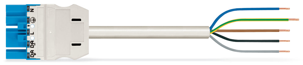 Vorgemontiertes B2ca Kabel 5G 1.5mm² Blau 4M - 771-9285/216-402