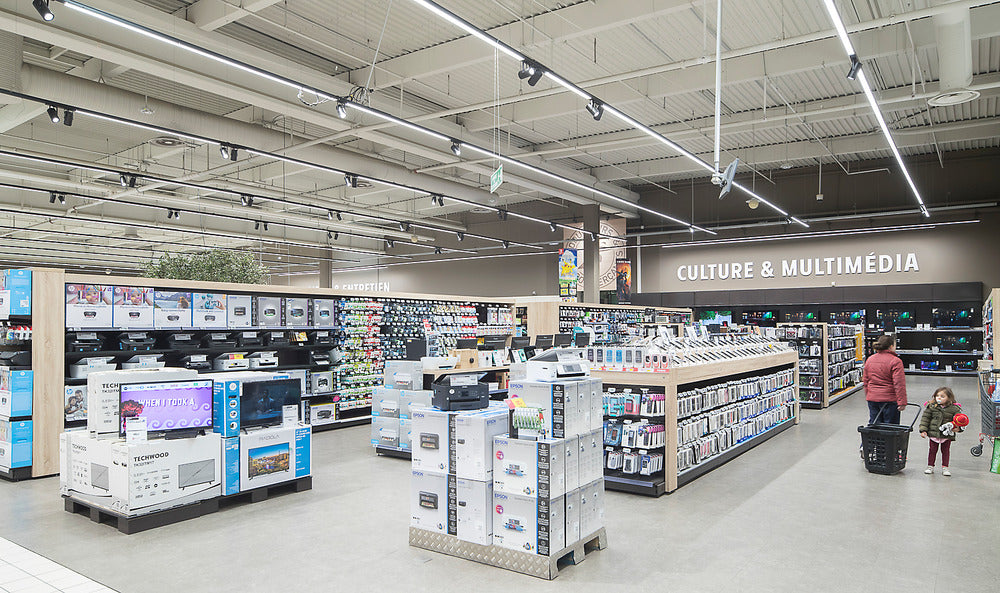 Philips Maxos Fusion LED Schienensystem Befestigungswinkel Weiß - 8718696374511