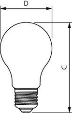 Philips Master Glas Led Lampe 40W E27 CRI95 - 8720169311039