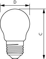 Philips Master Led Kerze E27 3.5W DimTone Klarglas - 8719514449534