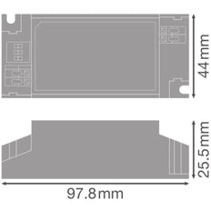 Led Treiber Dip Schalter 40W 220-240V Konstantstrom - 4099854077111