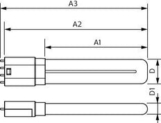 Philips CorePro Led Pll 8W 4-Pin 4000K Kaltweiß Lampe - 8720169157019