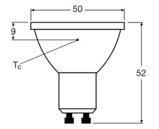 LEDVANCE PAR16 GU10 8.3W Dimmable LED Spot 2700K - 4099854059117