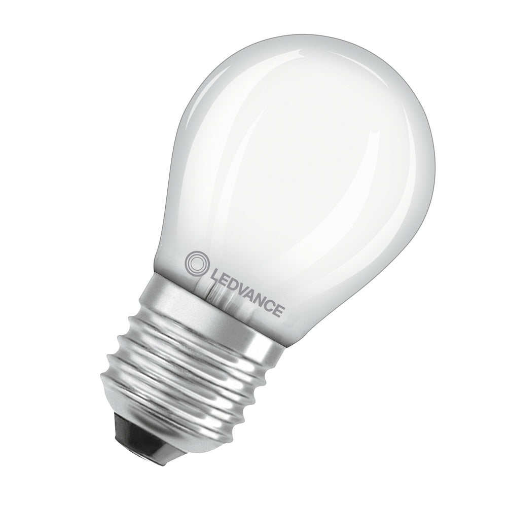 Led Klassisch P40 Matt Filament 4W E27 827 Warmweiß - 4099854069086 [2 Stück]