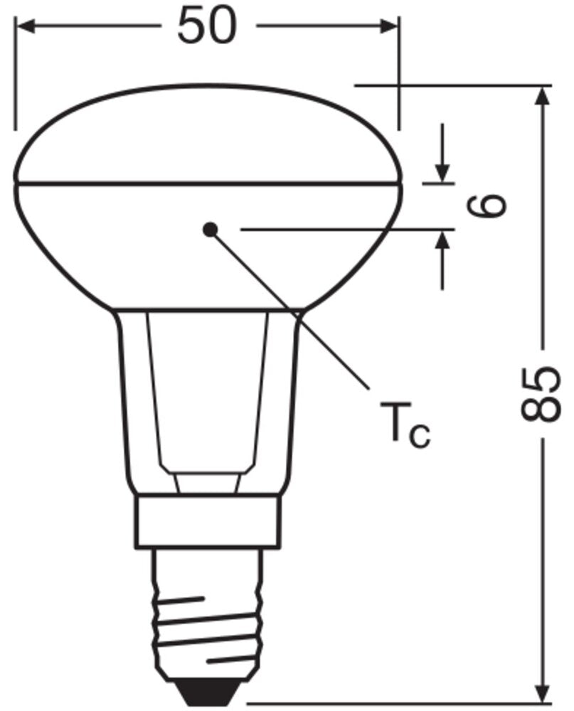 LEDVANCE Performance R50 LED Spot 5.9W E14 2700K Dimmbare - 4099854058608