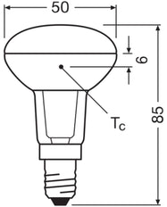 LEDVANCE Performance R50 LED Spot 5.9W E14 2700K Dimmbare - 4099854058608