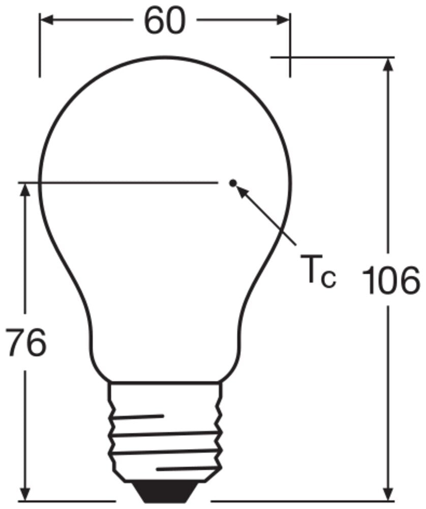 Dimmbare Led Classic A60 7W 840 E27 Matt - 4099854054297