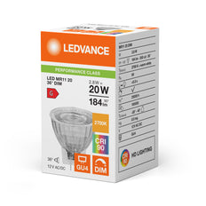 Ledvance Mr11 Gu4 Dimmbare Led Spot 2.8W 927 36D - 4099854050206